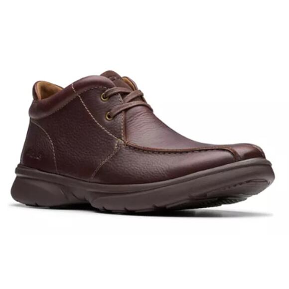 Clarks - Bradley Up, Black Leather, Size 11, New (No Box Top)